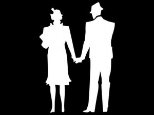 husband wife silhouette[7]